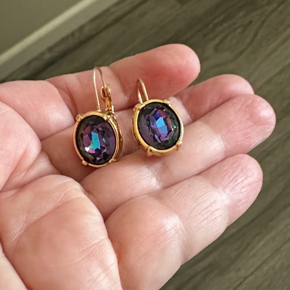 Swarovski Lever Back Earrings - Picture 5 of 6